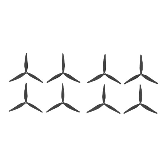 Hot HQ 11 Inch 3-Blade Propeller Black-Glass Fiber Reinforced Nylon Frame DIY Parts for Cinelifters Drone (1CW+1CCW) Accessories